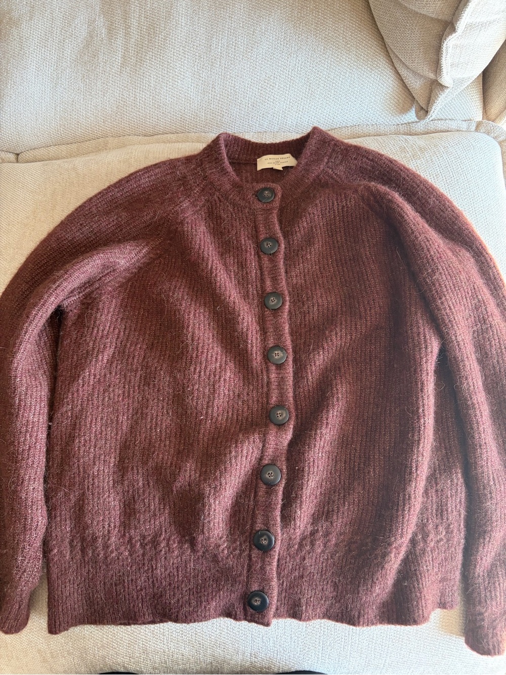 Sezane Brown Othello Cardigan